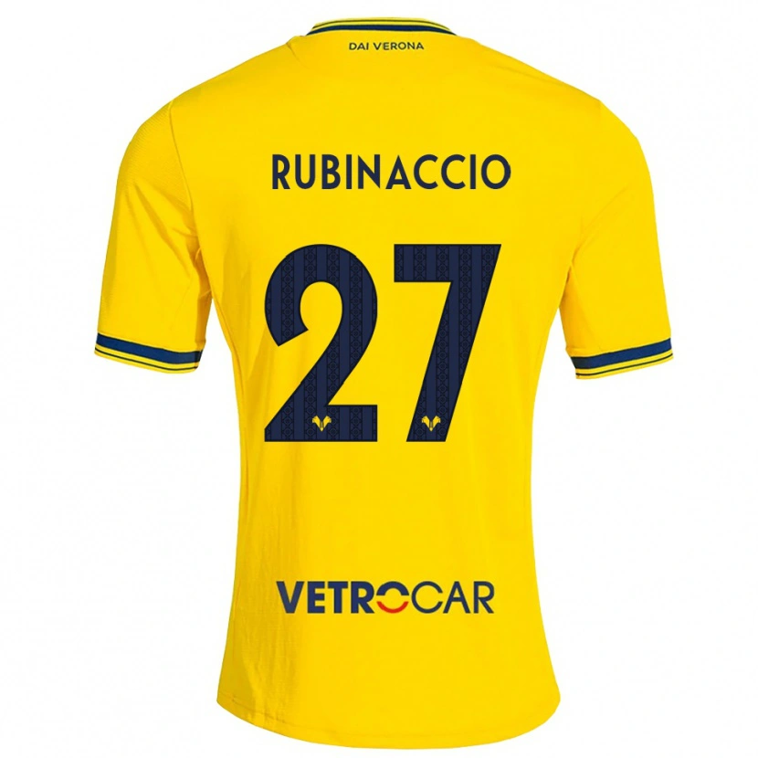 Danxen Mujer Camiseta Nikol Rubinaccio #27 Amarillo Rojo 2ª Equipación 2026/27 La Camisa