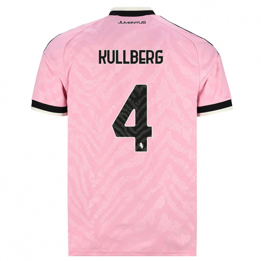 Danxen Mujer Camiseta Emma Nanny Charlotte Kullberg #4 Rosa Negro 2ª Equipación 2026/27 La Camisa