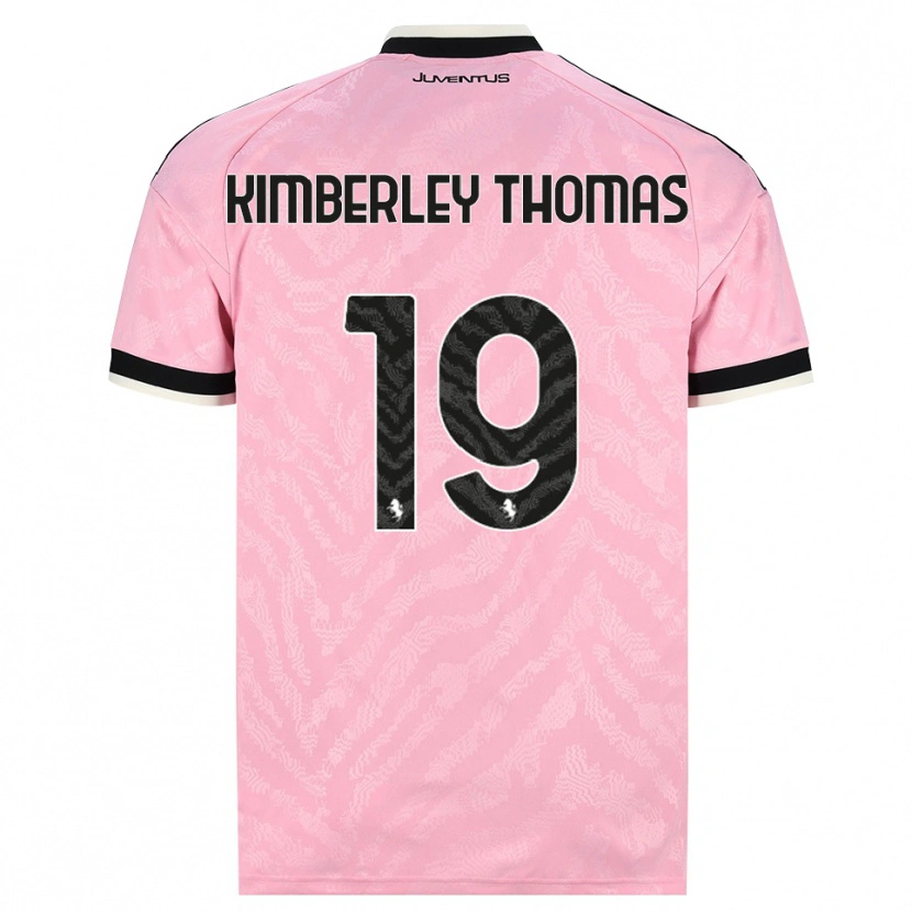 Danxen Mujer Camiseta Lindsey Kimberley Thomas #19 Rosa Negro 2ª Equipación 2026/27 La Camisa