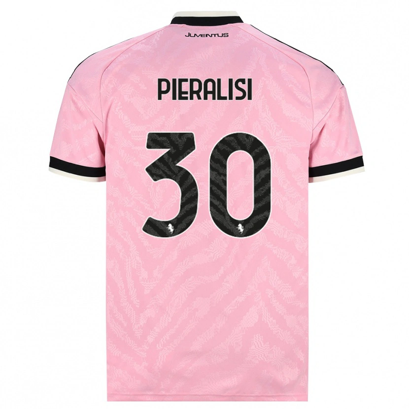 Danxen Mujer Camiseta Tommaso Pieralisi #30 Rosa Negro 2ª Equipación 2026/27 La Camisa