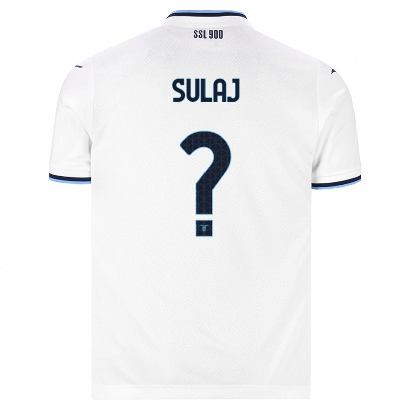 Danxen Mujer Camiseta Sean Sulaj #0 Blanco Azul Marino 2ª Equipación 2026/27 La Camisa