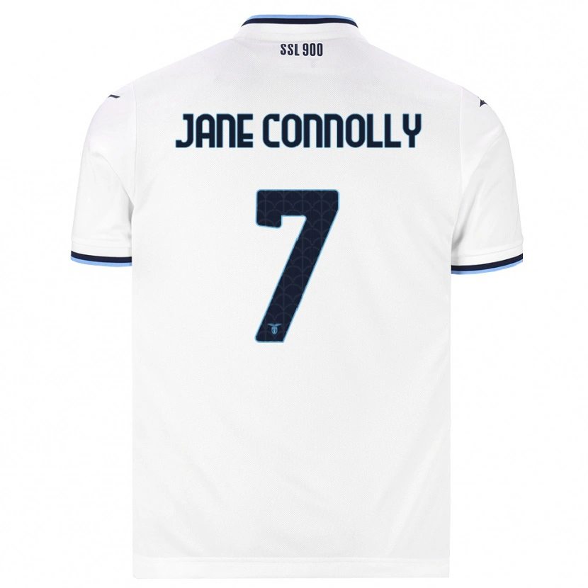 Danxen Mujer Camiseta Megan Jane Connolly #7 Blanco Azul Marino 2ª Equipación 2026/27 La Camisa