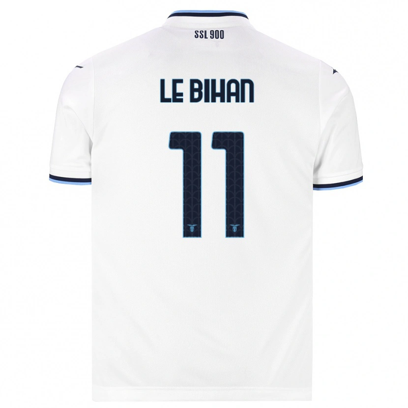 Danxen Mujer Camiseta Clarisse Agathe Le Bihan #11 Blanco Azul Marino 2ª Equipación 2026/27 La Camisa