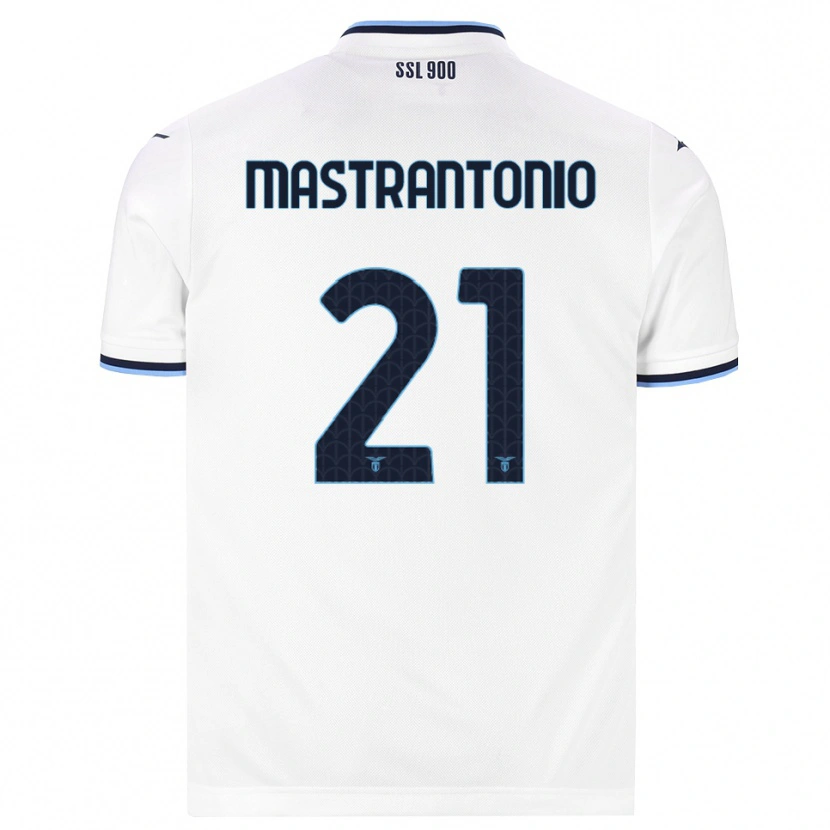 Danxen Mujer Camiseta Ella Mastrantonio #21 Blanco Azul Marino 2ª Equipación 2026/27 La Camisa
