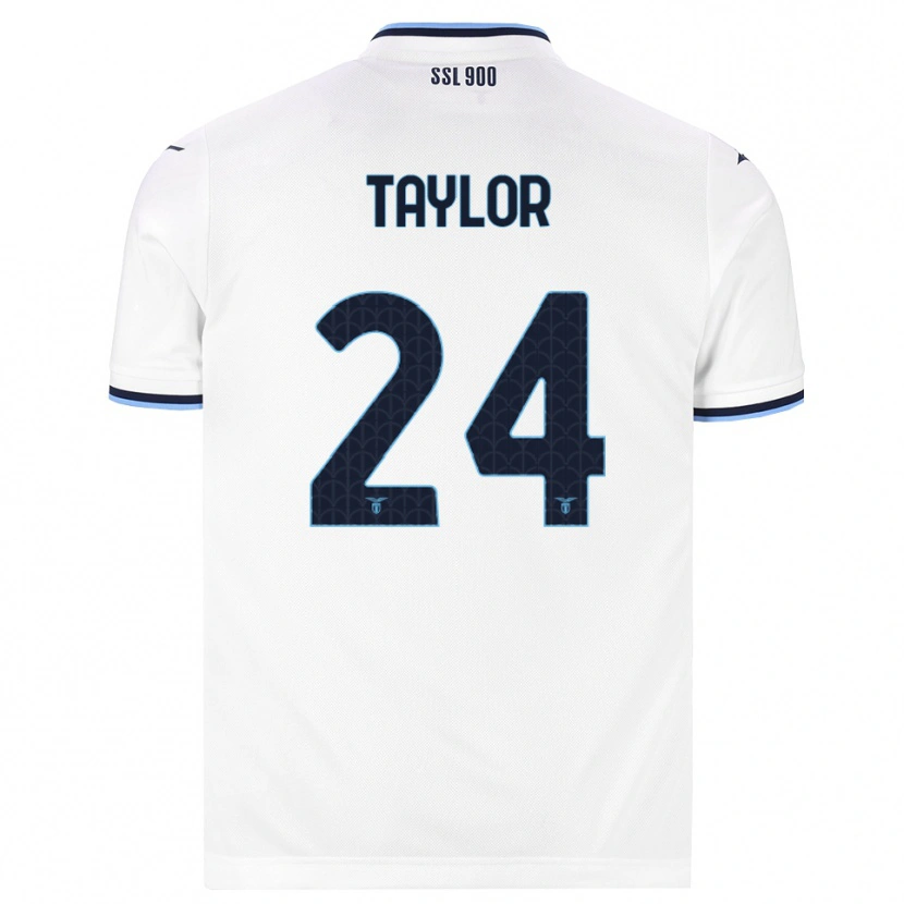 Danxen Mujer Camiseta Kenneth Taylor #24 Blanco Azul Marino 2ª Equipación 2026/27 La Camisa