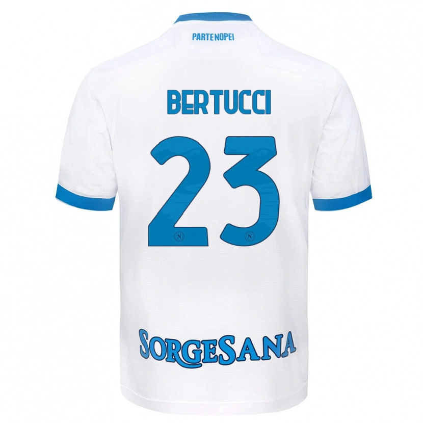 Danxen Mujer Camiseta Sofia Bertucci #23 Blanco Azul Cielo 2ª Equipación 2026/27 La Camisa