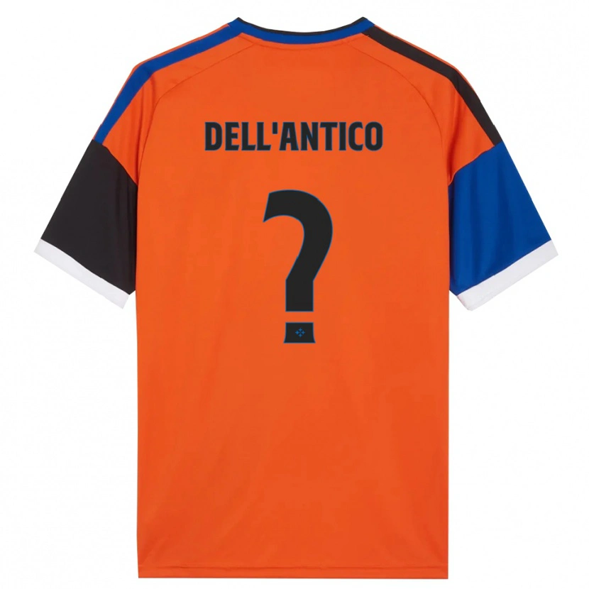 Danxen Mujer Camiseta Lapo Dell'antico #0 Naranja Azul Negro Blanco 2ª Equipación 2026/27 La Camisa