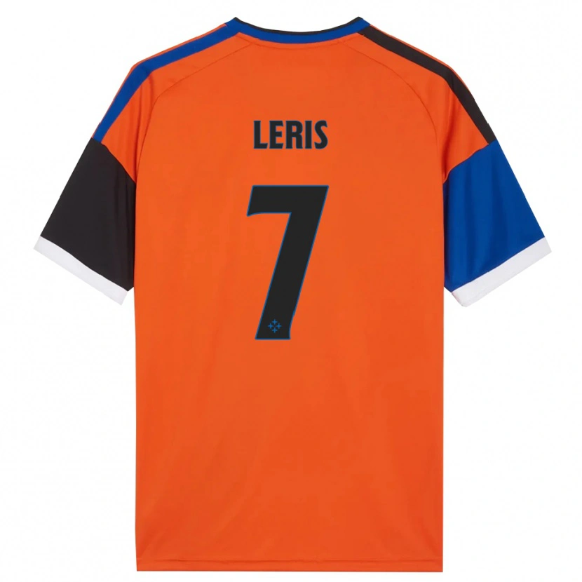 Danxen Mujer Camiseta Mehdi Léris #7 Naranja Azul Negro Blanco 2ª Equipación 2026/27 La Camisa