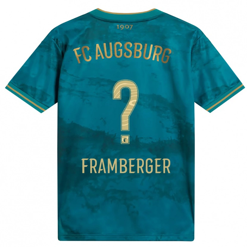 Danxen Mujer Camiseta Raphael Framberger #0 Verde Marrón 2ª Equipación 2026/27 La Camisa