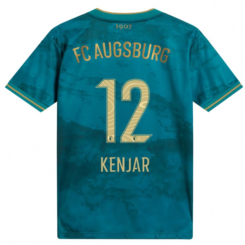 Danxen Mujer Camiseta Alen Kenjar #12 Verde Marrón 2ª Equipación 2026/27 La Camisa