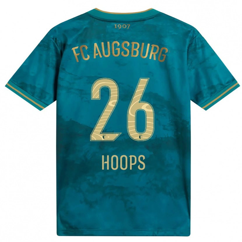 Danxen Mujer Camiseta Tim Hoops #26 Verde Marrón 2ª Equipación 2026/27 La Camisa