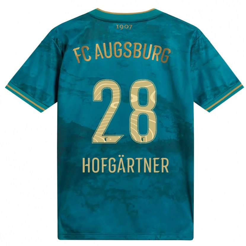 Danxen Mujer Camiseta Hendrik Hofgärtner #28 Verde Marrón 2ª Equipación 2026/27 La Camisa