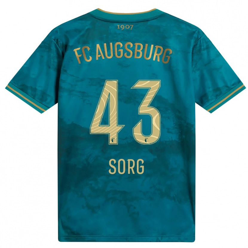 Danxen Mujer Camiseta Oliver Sorg #43 Verde Marrón 2ª Equipación 2026/27 La Camisa