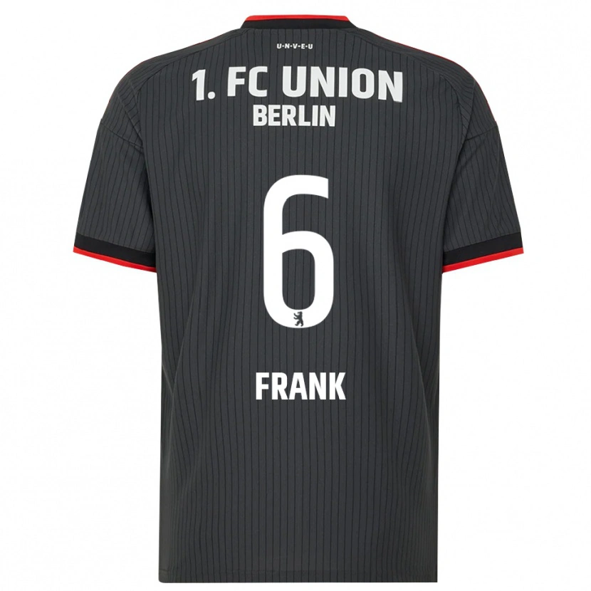 Danxen Mujer Camiseta Celine Frank #6 Negro Blanco Rojo 2ª Equipación 2026/27 La Camisa
