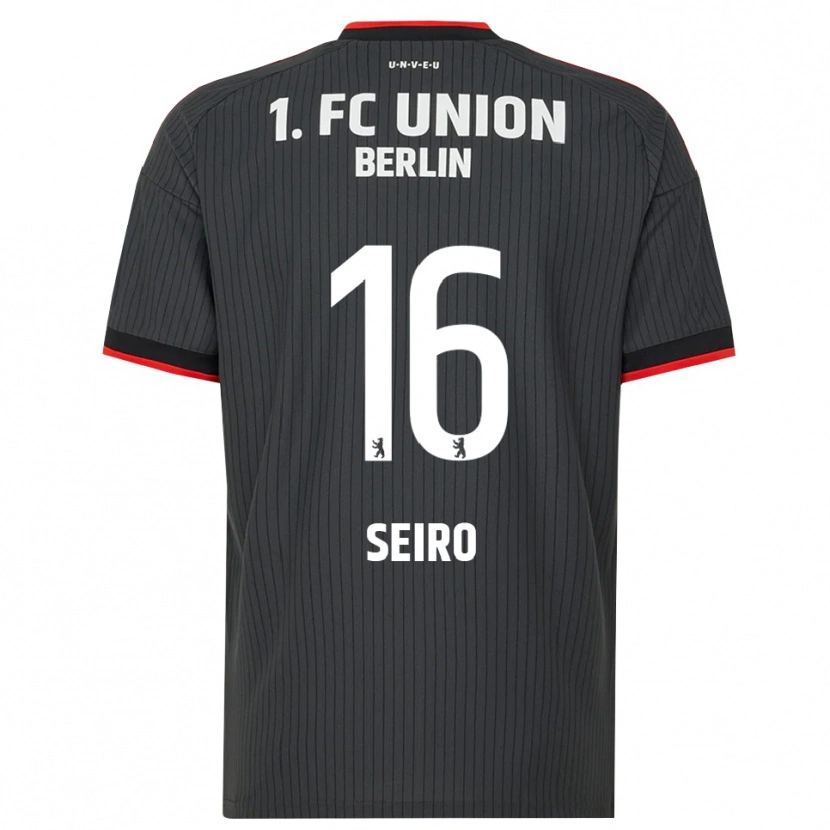 Danxen Mujer Camiseta Elli Seiro #16 Negro Blanco Rojo 2ª Equipación 2026/27 La Camisa