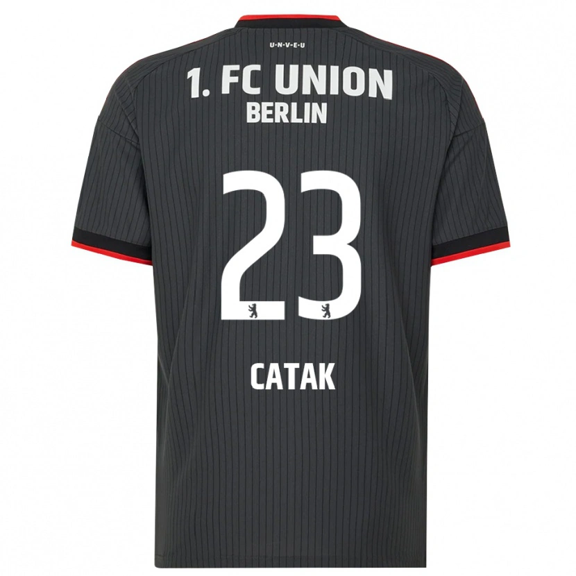 Danxen Mujer Camiseta Kian Catak #23 Negro Blanco Rojo 2ª Equipación 2026/27 La Camisa