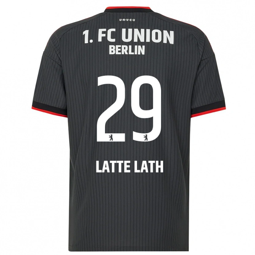 Danxen Mujer Camiseta Emmanuel Latte Lath #29 Negro Blanco Rojo 2ª Equipación 2026/27 La Camisa