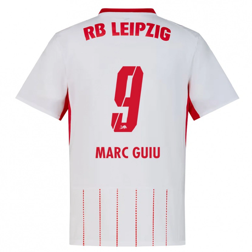 Danxen Niño Camiseta Marc Guiu #9 Rojo Blanco Amarillo 1ª Equipación 2026/27 La Camisa