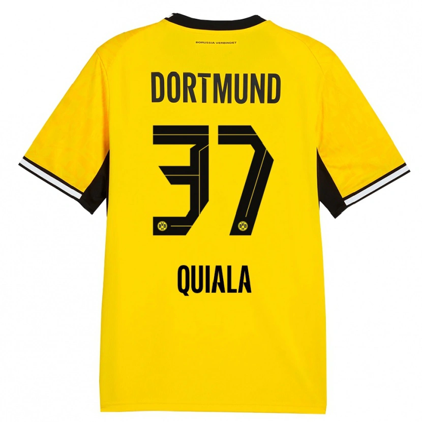 Danxen Niño Camiseta Nanitonda Quiala #37 Amarillo Negro Blanco 1ª Equipación 2026/27 La Camisa