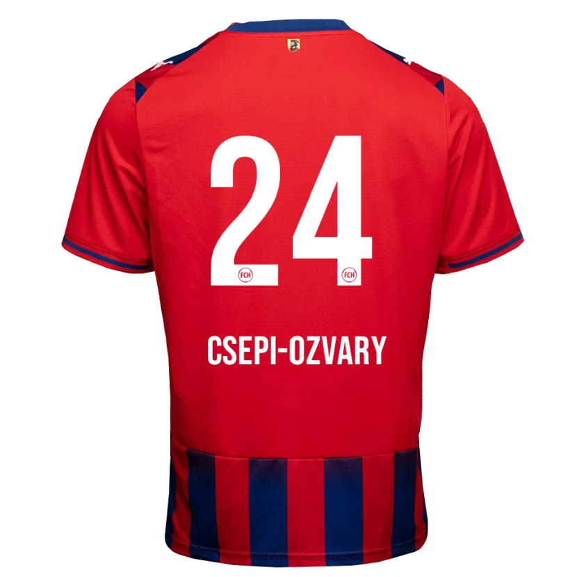 Danxen Niño Camiseta Marcell Csepi-Ozvary #24 Azul Real Blanco Rojo 1ª Equipación 2026/27 La Camisa