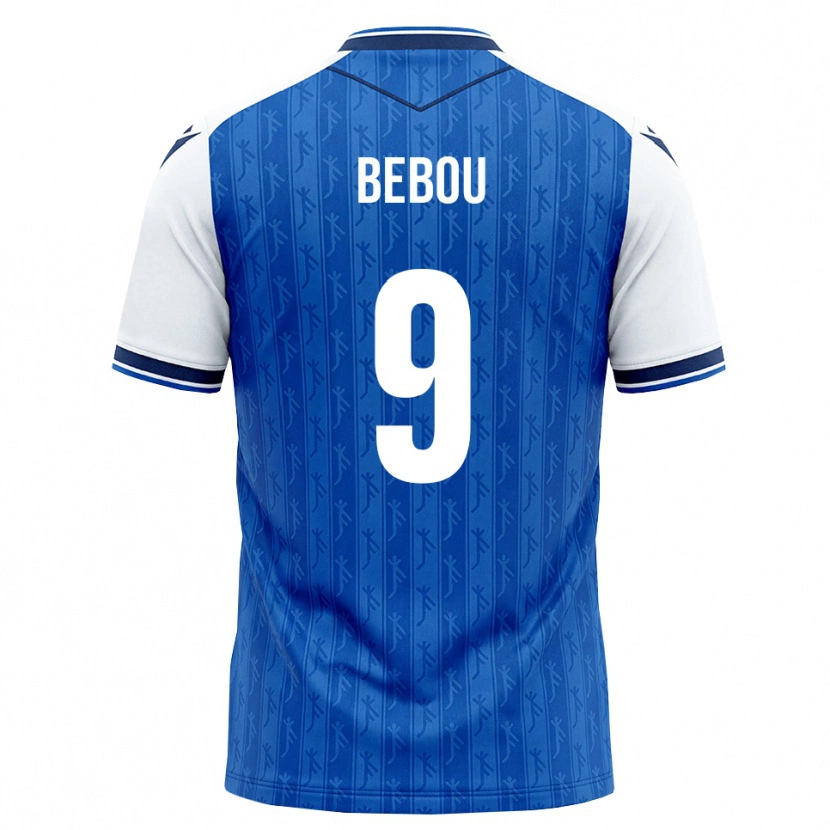 Danxen Niño Camiseta Ihlas Bebou #9 Azul Real Blanco 1ª Equipación 2026/27 La Camisa