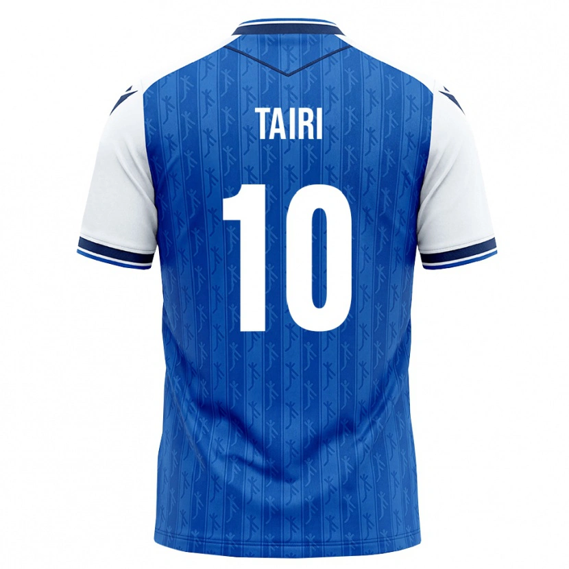 Danxen Niño Camiseta Zidan Tairi #10 Azul Real Blanco 1ª Equipación 2026/27 La Camisa