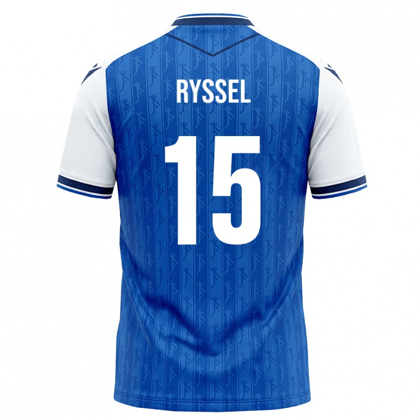 Danxen Niño Camiseta Noah Ryssel #15 Azul Real Blanco 1ª Equipación 2026/27 La Camisa