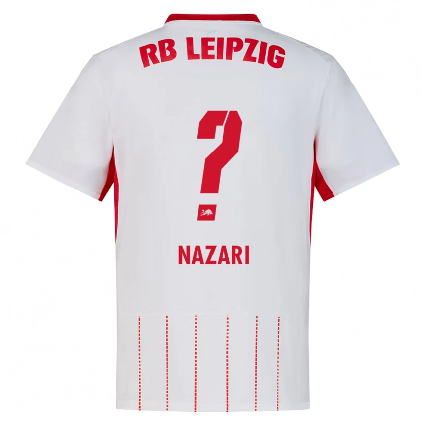 Danxen Niño Camiseta Alireza Nazari #0 Rojo Blanco Amarillo 1ª Equipación 2026/27 La Camisa
