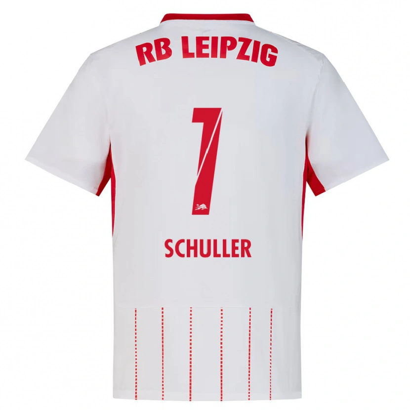 Danxen Niño Camiseta Gina Schüller #1 Rojo Blanco Amarillo 1ª Equipación 2026/27 La Camisa
