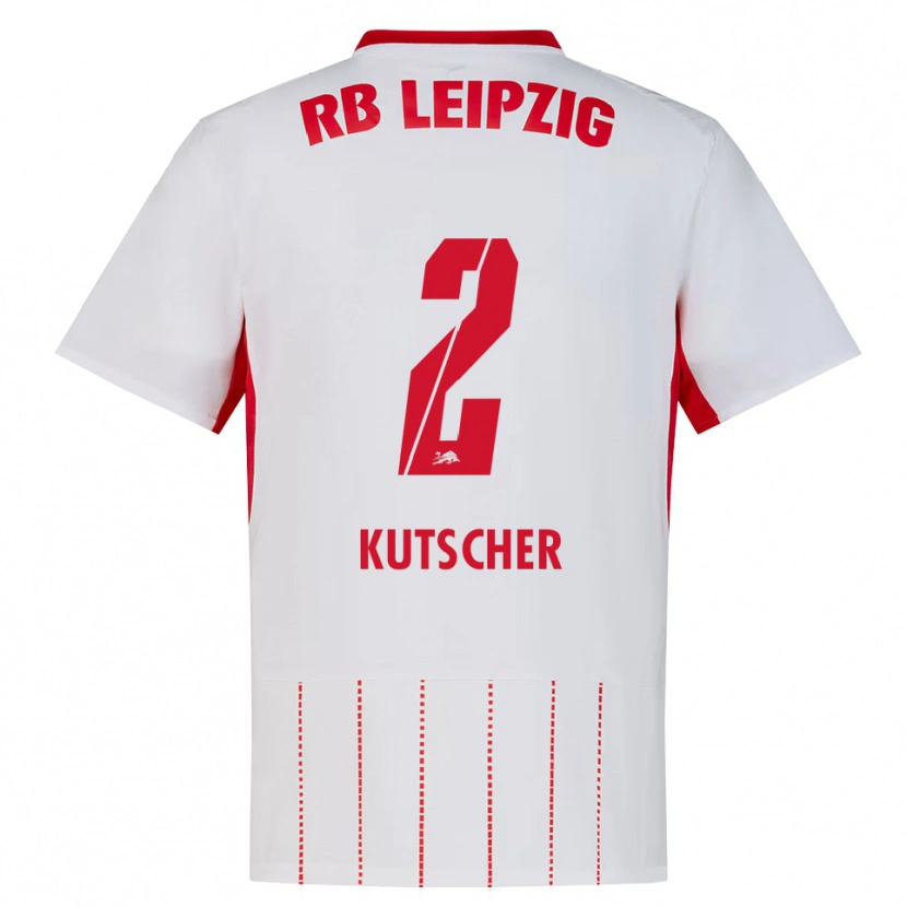 Danxen Niño Camiseta Matthes Kutscher #2 Rojo Blanco Amarillo 1ª Equipación 2026/27 La Camisa