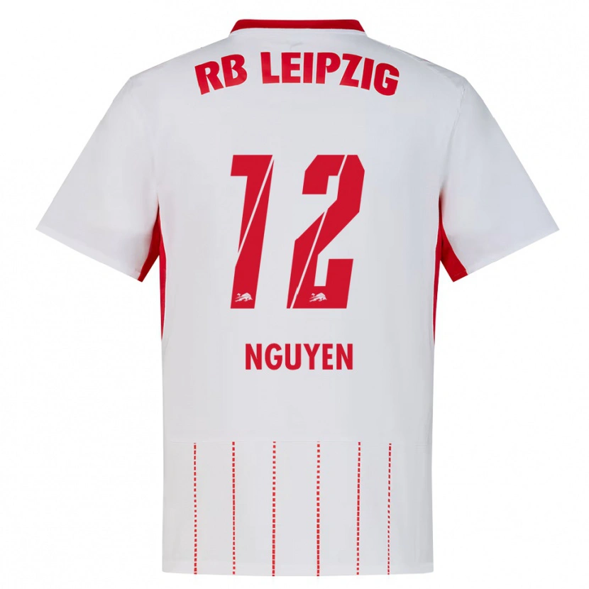 Danxen Niño Camiseta Vu Nguyen #12 Rojo Blanco Amarillo 1ª Equipación 2026/27 La Camisa