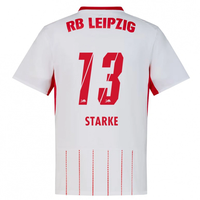 Danxen Niño Camiseta Sandra Starke #13 Rojo Blanco Amarillo 1ª Equipación 2026/27 La Camisa