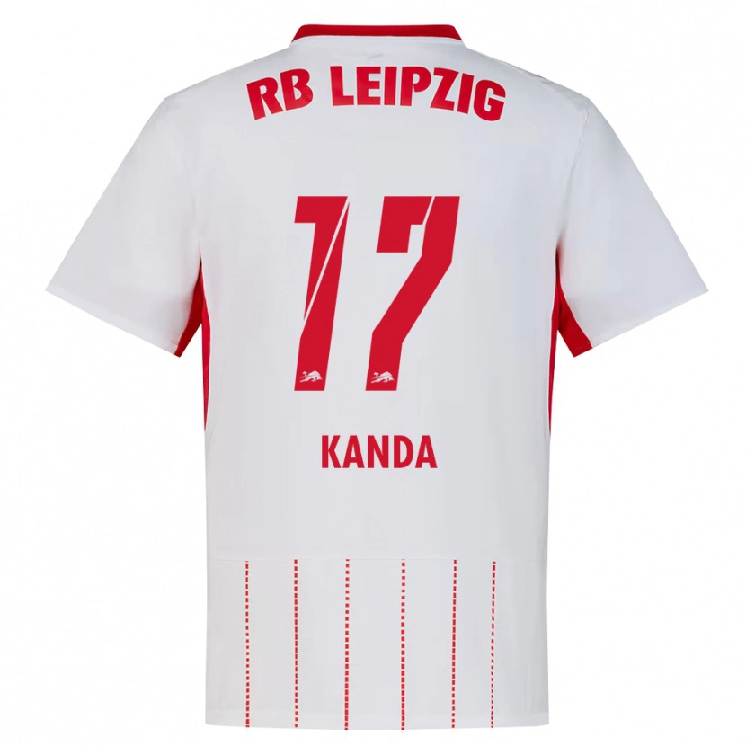 Danxen Niño Camiseta Taito Kanda #17 Rojo Blanco Amarillo 1ª Equipación 2026/27 La Camisa