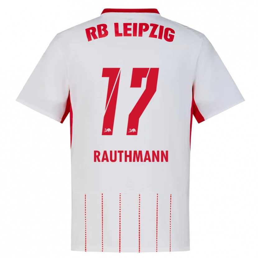 Danxen Niño Camiseta Nick Rauthmann #17 Rojo Blanco Amarillo 1ª Equipación 2026/27 La Camisa