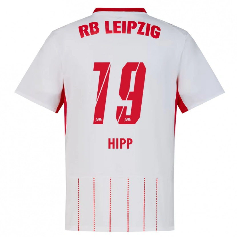 Danxen Niño Camiseta Jenny Hipp #19 Rojo Blanco Amarillo 1ª Equipación 2026/27 La Camisa