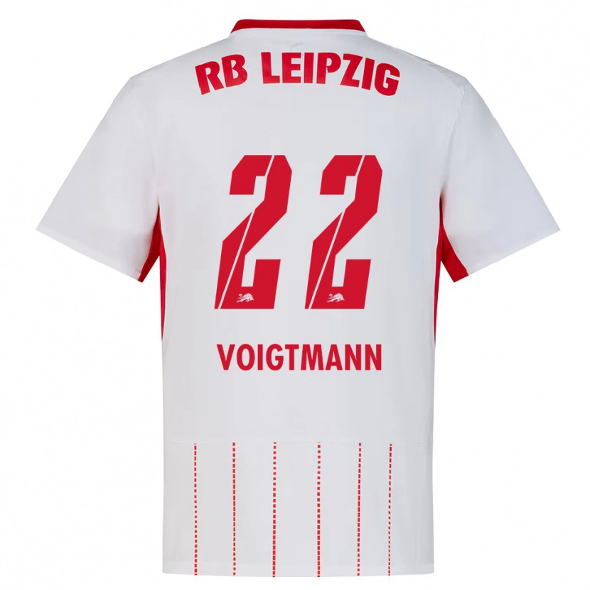 Danxen Niño Camiseta Alexander Voigtmann #22 Rojo Blanco Amarillo 1ª Equipación 2026/27 La Camisa