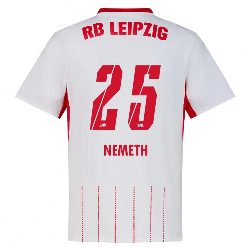 Danxen Niño Camiseta Diána Németh #25 Rojo Blanco Amarillo 1ª Equipación 2026/27 La Camisa