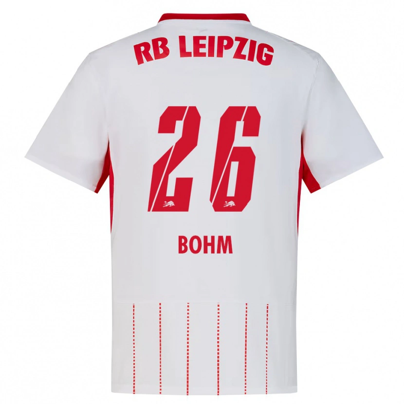 Danxen Niño Camiseta Pepe Böhm #26 Rojo Blanco Amarillo 1ª Equipación 2026/27 La Camisa