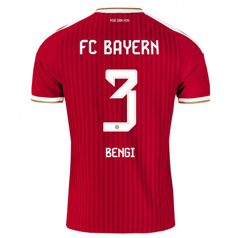 Danxen Niño Camiseta Kaan Bengi #3 Rojo Blanco Azul 1ª Equipación 2026/27 La Camisa