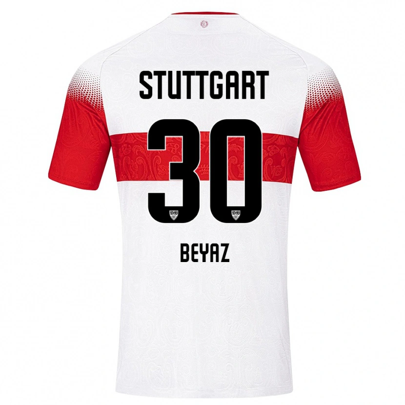 Danxen Niño Camiseta Ömer Beyaz #30 Blanco Rojo Amarillo 1ª Equipación 2026/27 La Camisa