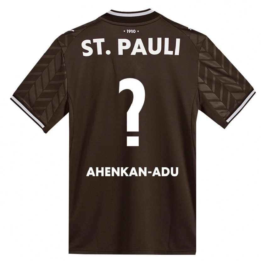 Danxen Niño Camiseta Calvin Ahenkan-Adu #0 Café Blanco 1ª Equipación 2026/27 La Camisa