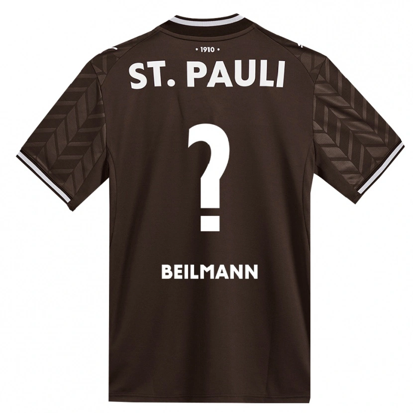 Danxen Niño Camiseta Erwin Beilmann #0 Café Blanco 1ª Equipación 2026/27 La Camisa