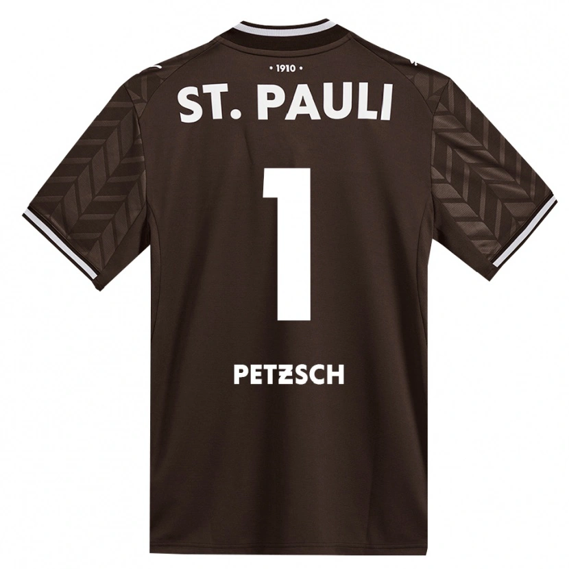Danxen Niño Camiseta Niklas Petzsch #1 Café Blanco 1ª Equipación 2026/27 La Camisa