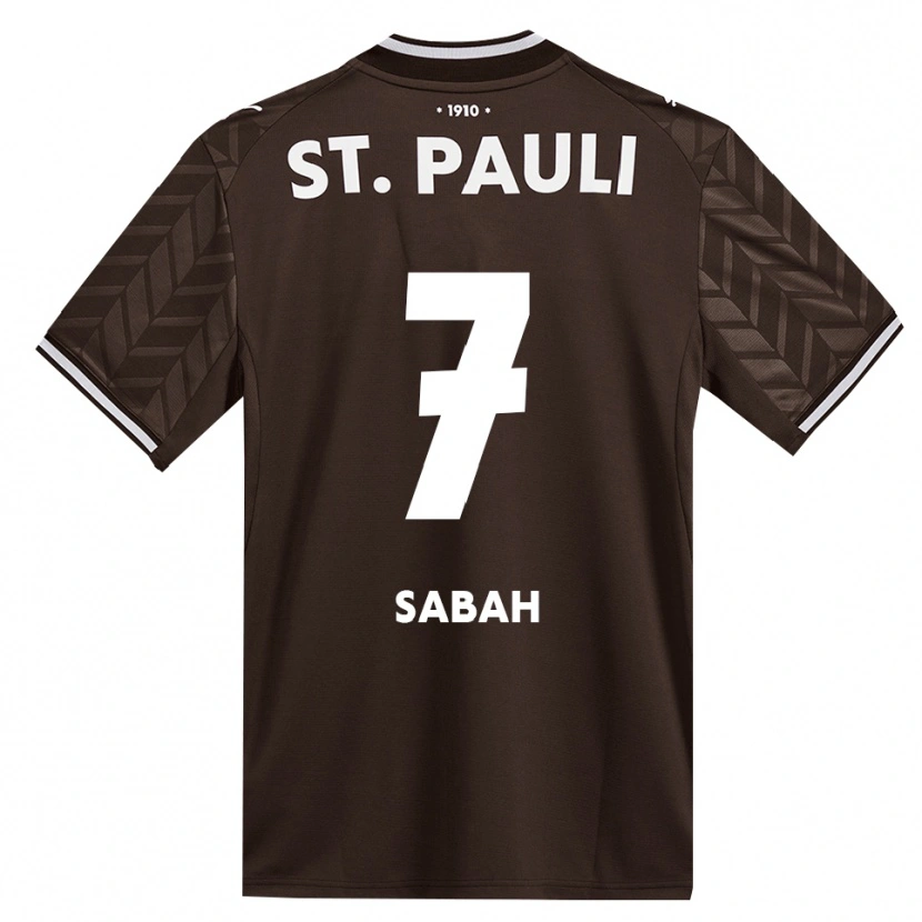 Danxen Niño Camiseta Haron Sabah #7 Café Blanco 1ª Equipación 2026/27 La Camisa