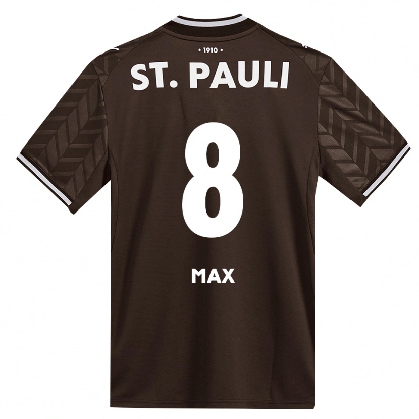 Danxen Niño Camiseta Max Herrmann #8 Café Blanco 1ª Equipación 2026/27 La Camisa