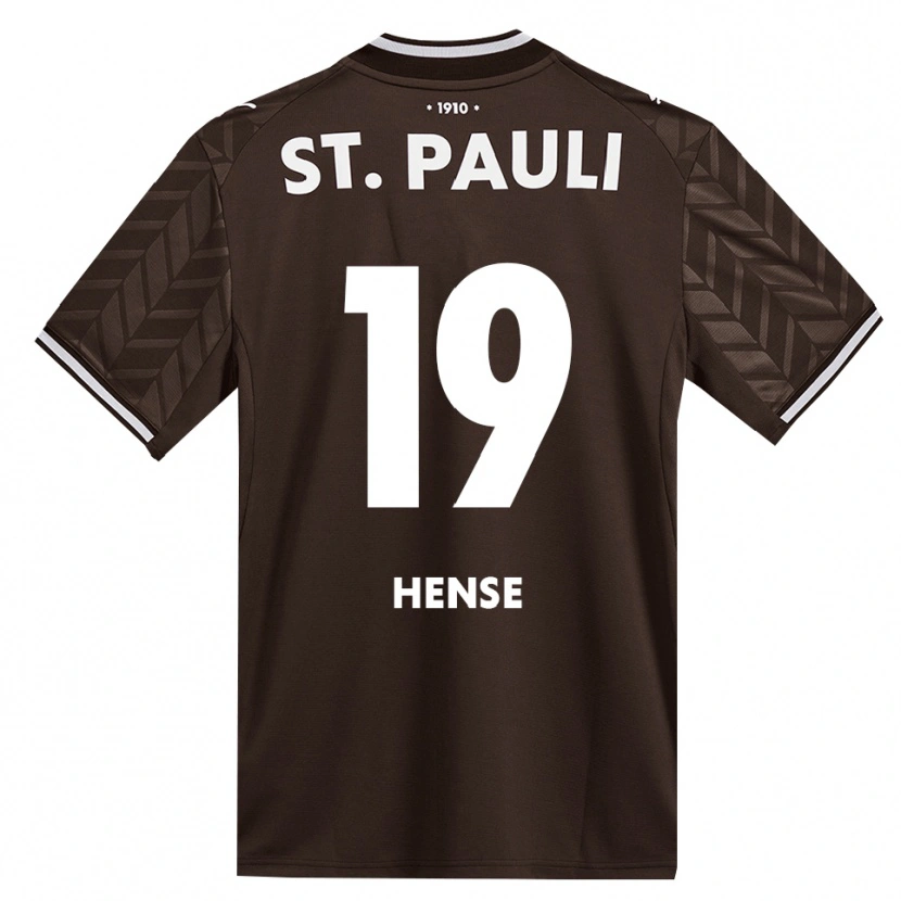 Danxen Niño Camiseta Toralf Hense #19 Café Blanco 1ª Equipación 2026/27 La Camisa