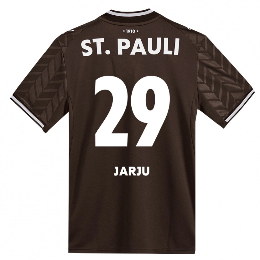 Danxen Niño Camiseta Bubakar Jarju #29 Café Blanco 1ª Equipación 2026/27 La Camisa