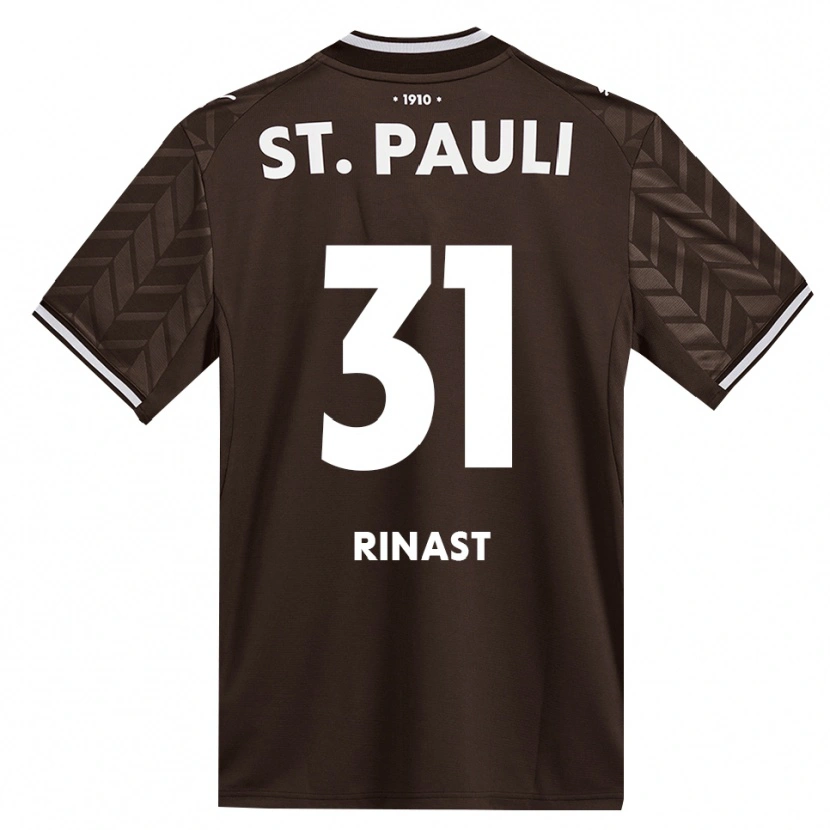 Danxen Niño Camiseta Rachel Rinast #31 Café Blanco 1ª Equipación 2026/27 La Camisa