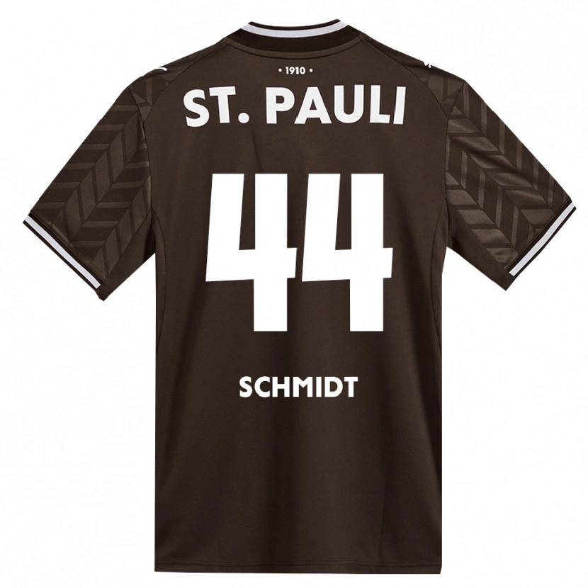 Danxen Niño Camiseta Nick Schmidt #44 Café Blanco 1ª Equipación 2026/27 La Camisa