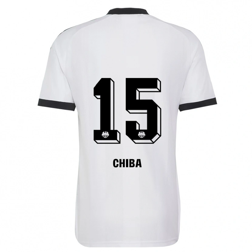 Danxen Niño Camiseta Remina Chiba #15 Blanco Negro 2ª Equipación 2026/27 La Camisa